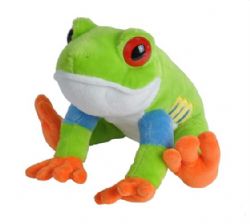 PELUCHE GRENOUILLE VERTE - WILD REPUBLIC